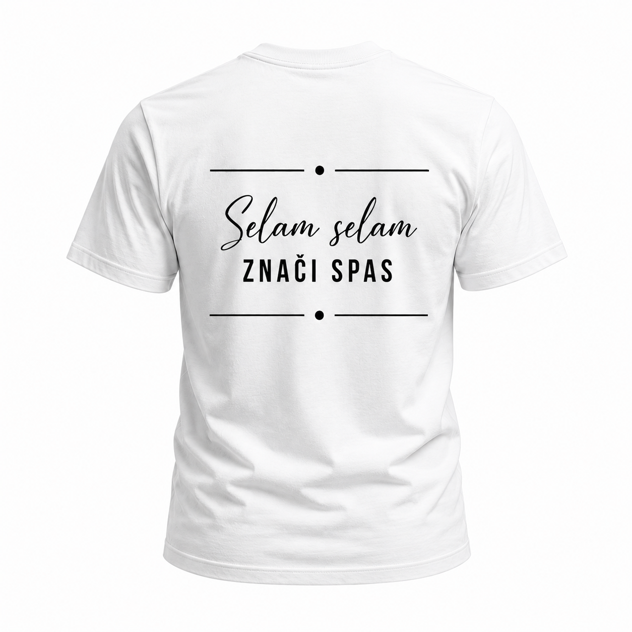 Selam Selam znči spas (minimalistička) majica